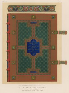 Ein Ledereinband von F. Bedford