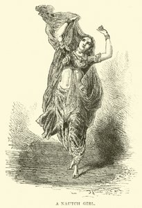 Eine Nautch-Tänzerin