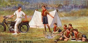 Ein Pfadfinder ist loyal, 1929 von English School