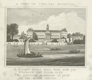 Ein Blick auf das Chelsea Hospital