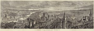 Vogelperspektive von Dublin