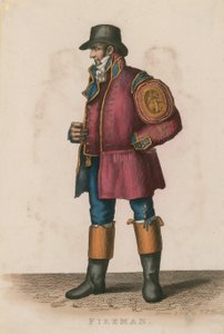 Ein Feuerwehrmann