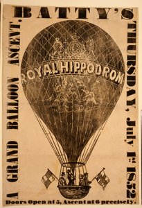 Ein großer Ballonaufstieg, Battys, Donnerstag, 1. Juli 1852