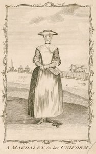 Eine Magdalene in ihrer Uniform
