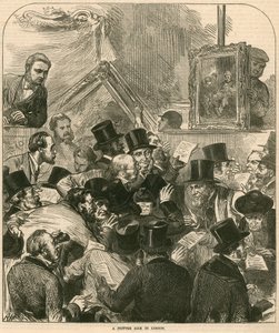 Eine Bildauktion in London von English School