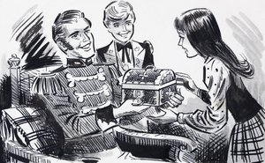 Ein Geschenk von einem Soldaten von English School