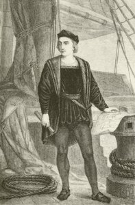 Ein junger Christoph Kolumbus (1451-1506), genuesischer Entdecker