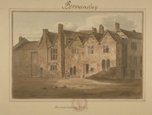 Abtei von St. Saviour, Bermondsey, 1809