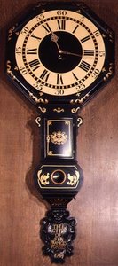 Act of Parliament Uhr mit der Inschrift The Gift of Sir Francis Forbes, 1714 von English School