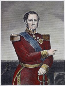 Admiral Hamelin (farbiger Stich)