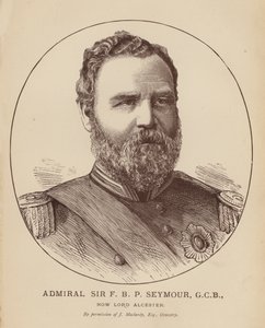 Admiral Sir F B P Seymour, GCB, jetzt Lord Alcester