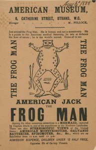 Anzeige für das American Museum