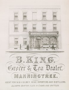 Werbung für B King