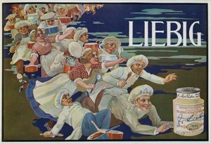 Werbung für Extractum Carnis Liebig