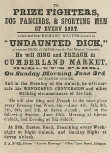 Werbung für Undaunted Dick