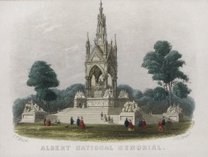 Albert Memorial, Kensington Gardens, London von English School