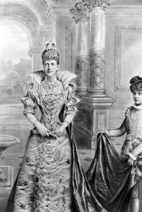 Alexandra von Dänemark, Königin-Gemahlin des Vereinigten Königreichs und der britischen Dominions, 19. Jahrhundert von English School