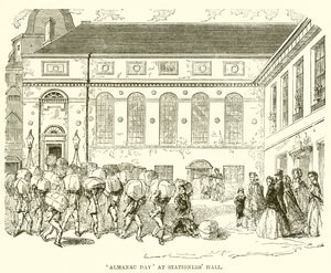 Almanach-Tag in der Stationers Hall von English School