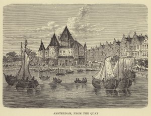 Amsterdam, vom Kai aus von English School