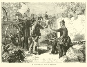 Ein Vorfall in der Schlacht von Gravelotte, August 1870