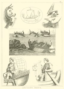 Antike Schiffe (Stich)