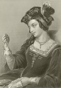Anne Boleyn, zweite Frau von König Heinrich VIII. von English School