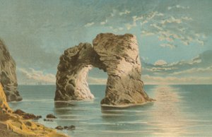 Gewölbter Felsen, Freshwater Bay – Isle of Wight von English School