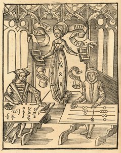 Arithmetica aus der Margarita Philosophica von Gregor Reisch von English School