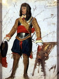 Rüstung (ca. 1615) im Louvre Museum, Paris, ca. 1850 von English School