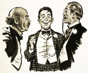 Arnold Bennett: eine Szene aus The Card