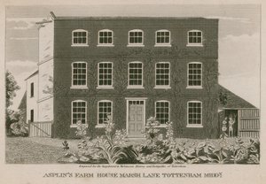 Asplins Bauernhaus, Marsh Lane, Tottenham, London
