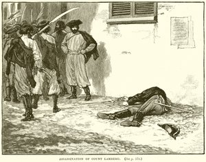 Ermordung von Graf Lamberg