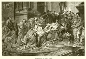 Ermordung von Julius Caesar von English School
