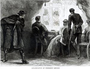 Ermordung von Präsident Lincoln, 14. April 1865 von English School