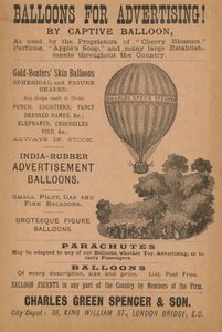 Werbeballons von English School