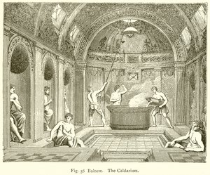 Balneae. Das Caldarium