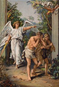 Vertreibung von Adam und Eva aus dem Garten Eden