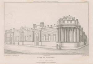 Bank of England, Sir John Soanes Fassaden von English School