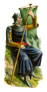 Bannerträger von König Eduard I., 1274-1307 von English School