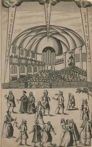 Baptistentreffen in der Kirche und Blindekuh