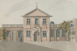 Barber Surgeons Hall, Monkwell Street, London von English School