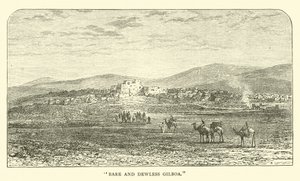 Kahles und tauarmes Gilboa