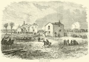 Batterie der Marinesoldaten, Dezember 1870 von English School