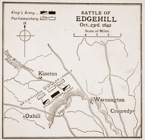 Schlacht von Edgehill, 23. Oktober 1642