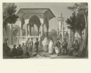 Basar in Jaffa, 1837