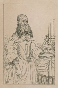 Bärtige Dame von English School