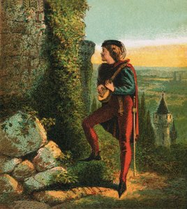 Blondel im Gefängnis von Richard