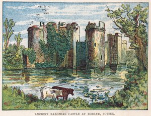 Bodiam Castle, Sussex von English School