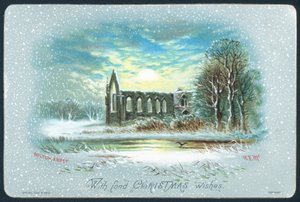 Bolton Abbey, Weihnachtskarte