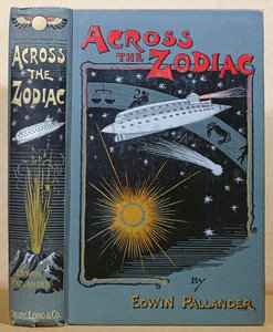 Buchumschlag von Across the Zodiac, geschrieben von Edwin Pallander im Jahr 1893